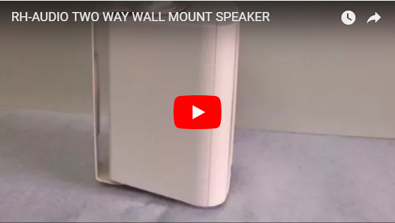 Altavoz de montaje en pared bidireccional RH-AUDIO