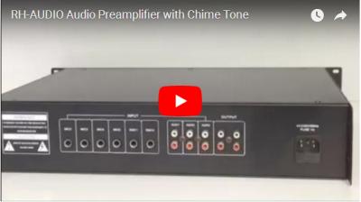 Preamplificador de audio RH-AUDIO con tono de timbre